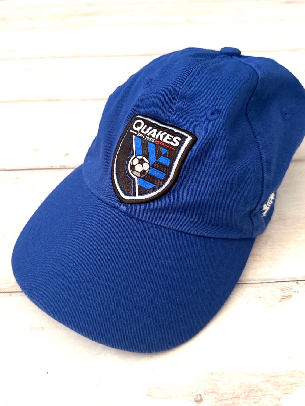 San Jose Earthquakes MLS Blue Baseball Hat Unisex Caps Soccer Adjustable Size
